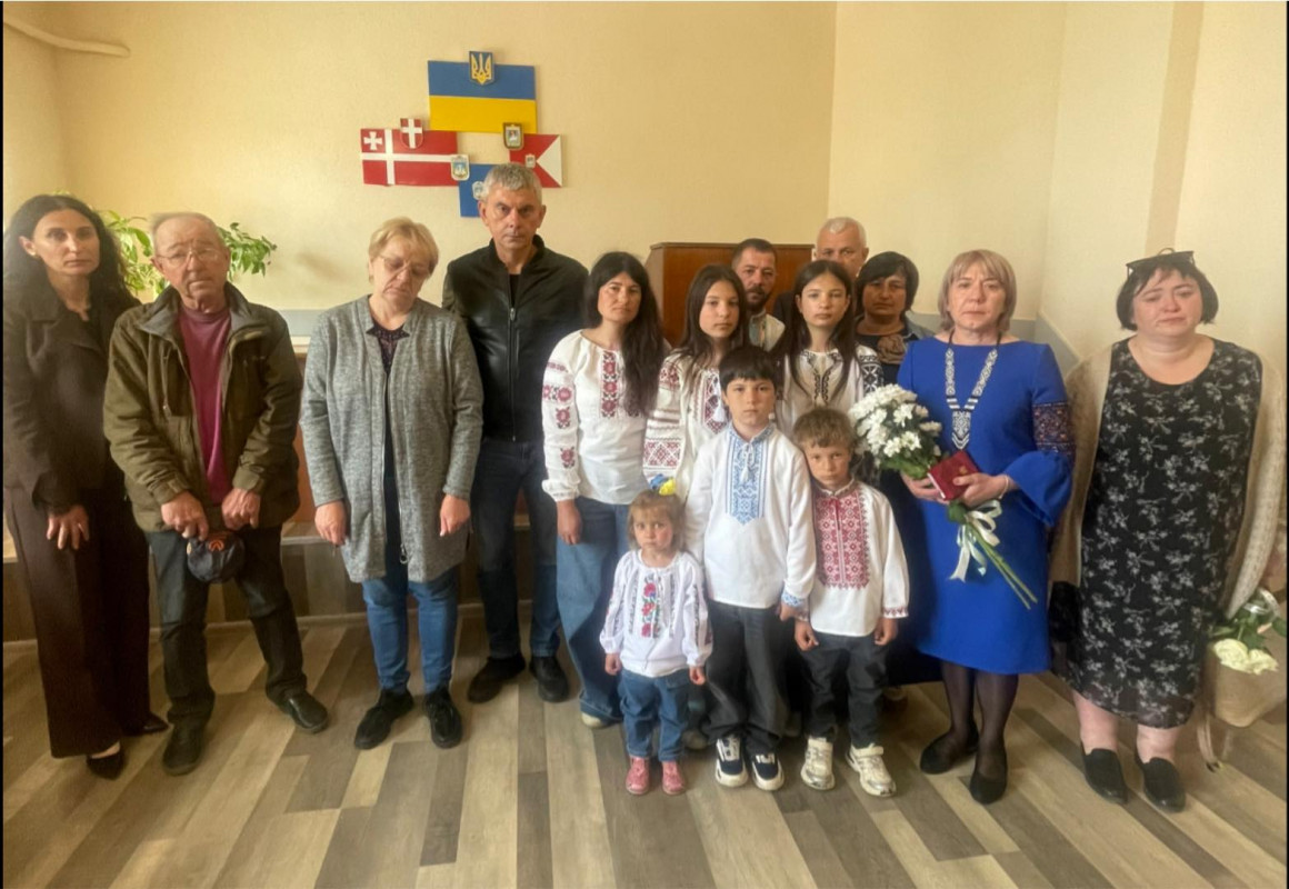 На Волині мамі полеглого Героя Богдана Щербика передали державну нагороду