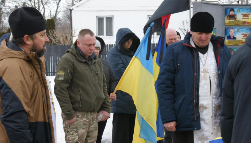 На Волині попрощалися з Героєм Олександром Удотом, який понад рік вважався зниклим безвісти