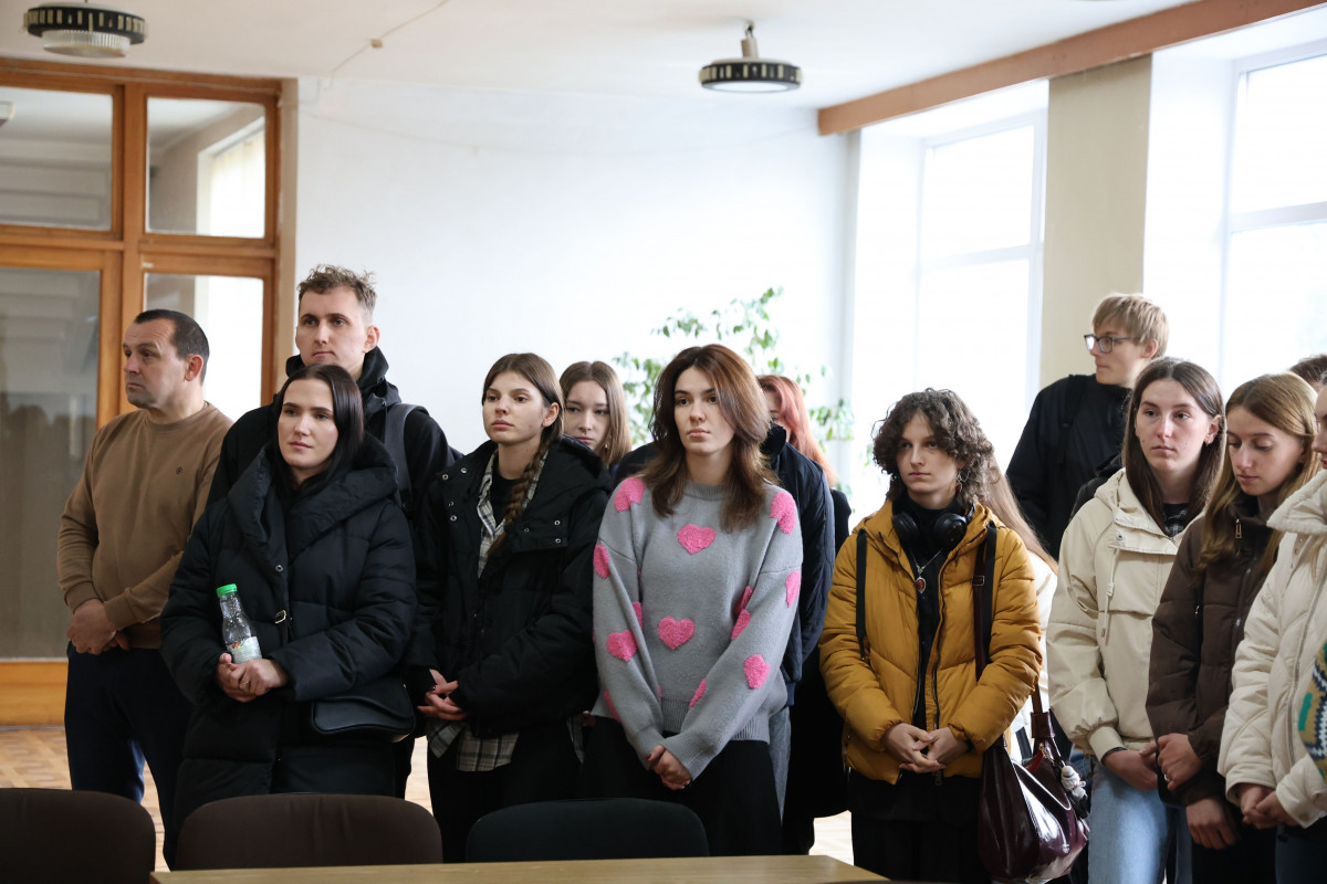 Волинський університет вшанував загиблих захисників – студента Володимира Стогнія та випускника Назарія Літвінцова