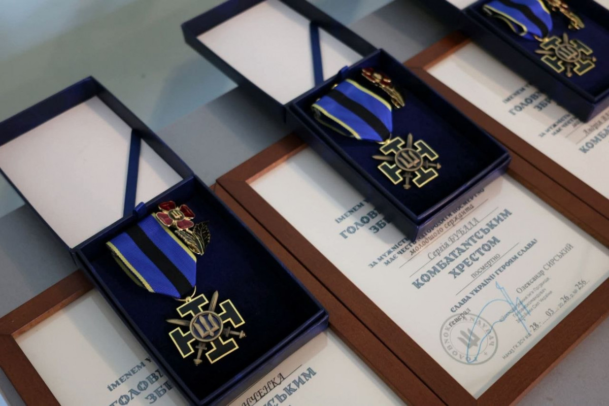 На Волині родинам полеглих захисників і військовополоненого бійця вручили нагороди