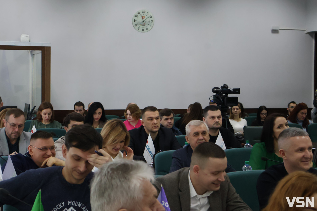 Перша сесія 2026 року у Луцьку: ключові тези. Фоторепортаж