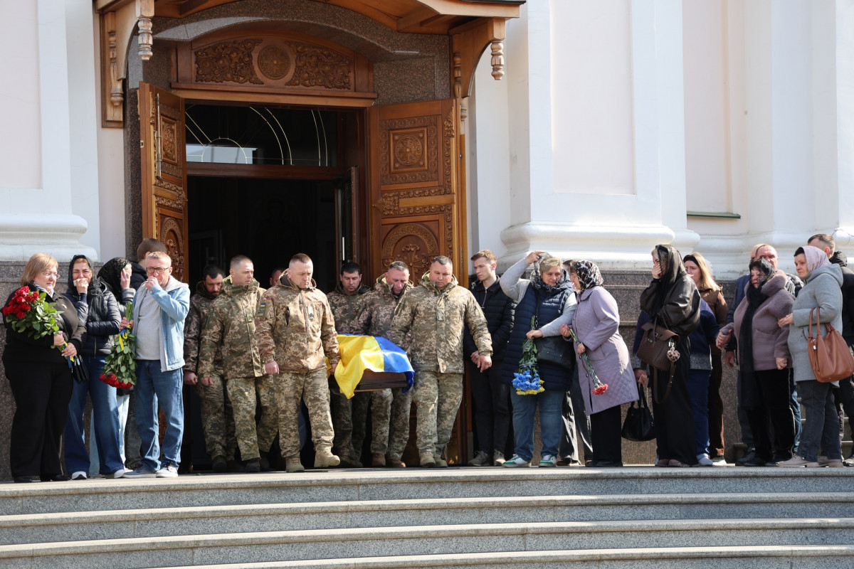 У Луцьку попрощалися із прикордонником Артемом Зубком, який поліг у бою на Сумщині