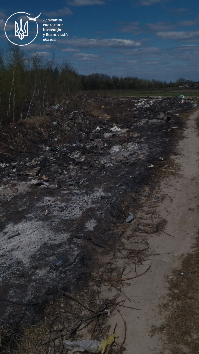 У громаді на Волині виявили 10 стихійних сміттєзвалищ: масштаби вражають