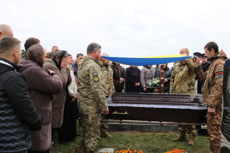 На Волині попрощалися з ветераном війни Василем Муравчуком, який помер після тяжкої хвороби