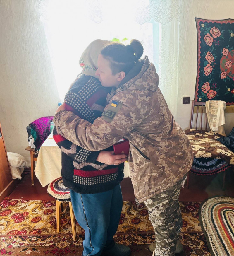 Родинам двох полеглих воїнів із Волині вручили ордени «Хрест Героя»