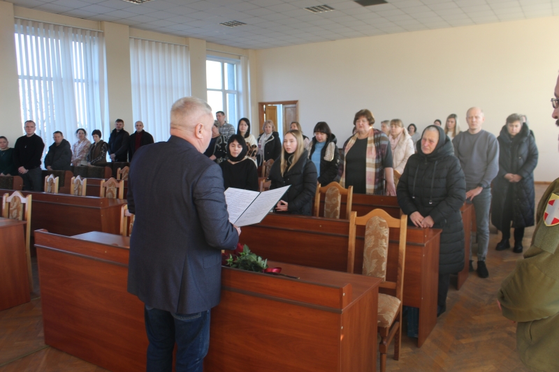 Загиблого Героя з Волині посмертно відзначили орденом «За мужність»