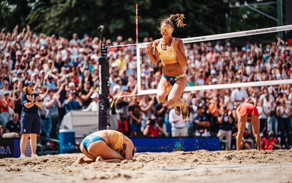 Українки вперше здобули золото чемпіонату Європи з пляжного волейболу