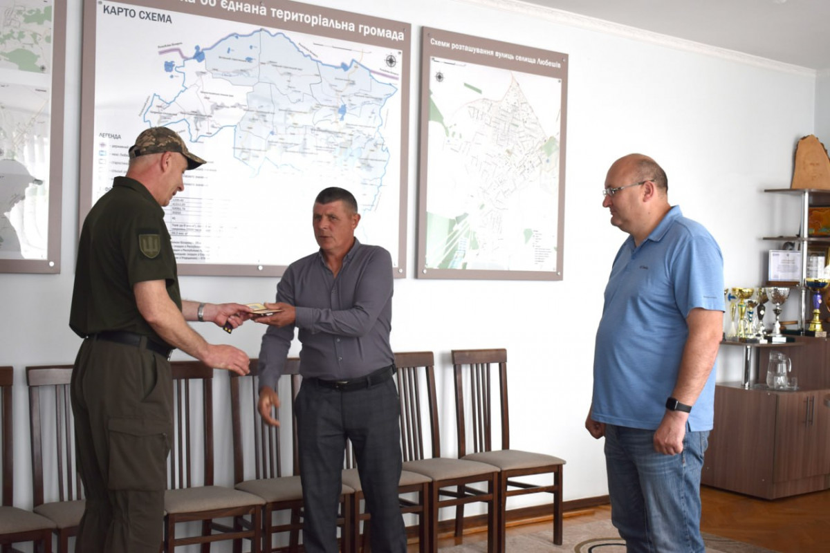 Пройшов горнило війни: захисника з Волині відзначили медаллю «За поранення»