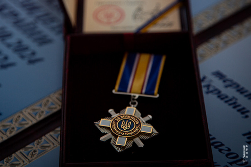 Не допустив прориву противника: офіцеру Нацгвардії України на Волині вручили державну нагороду