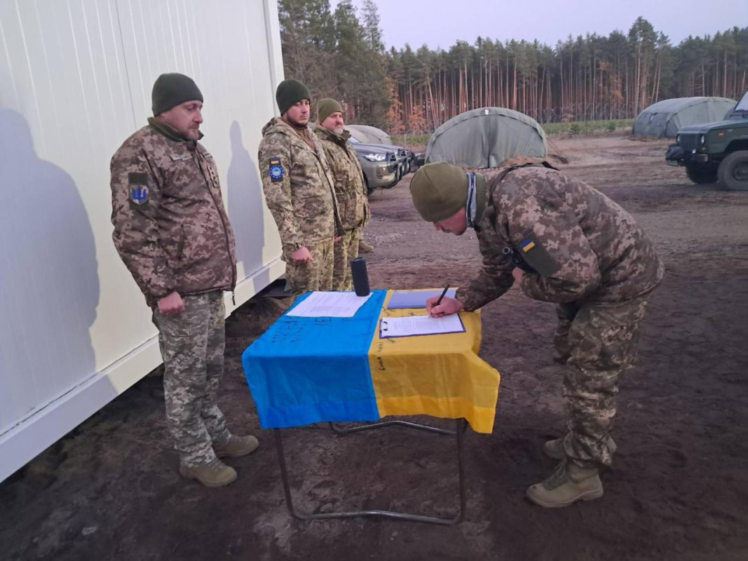 Український легіон у Польщі: добровольці склали присягу на вірність українському народові