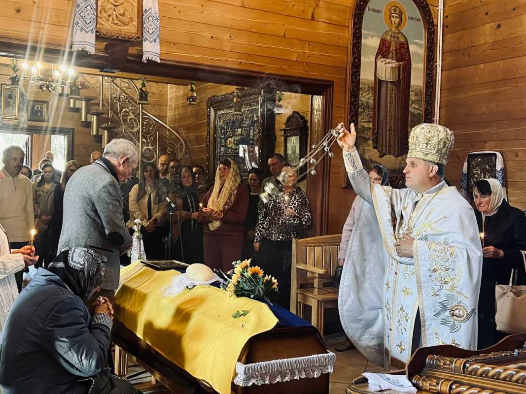На Волині провели в останню путь захисника Сергія Литовку, який загинув на Курщині