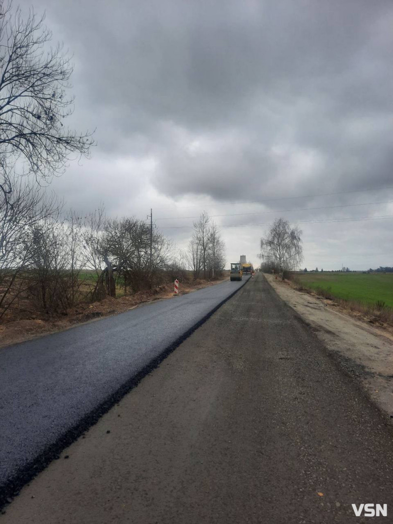 У Луцькому районі відремонтували місцеву дорогу