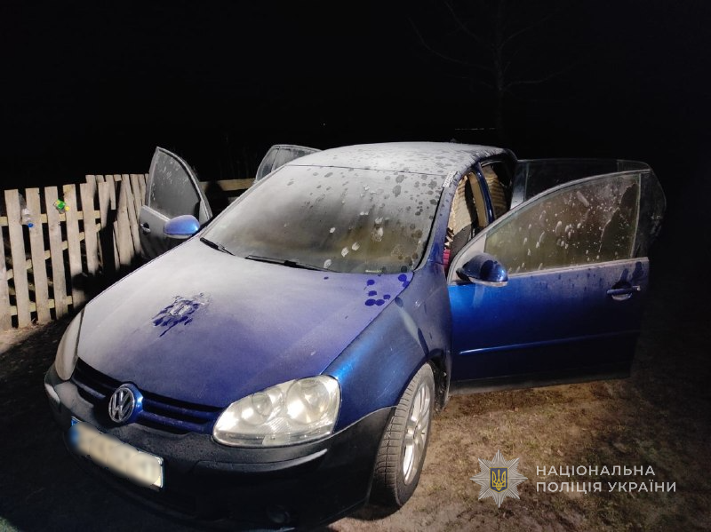 На Волині 21-річний молодик підпалив авто