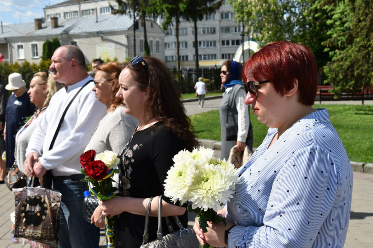 У Луцьку вшанували бійців, які загинули під Волновахою 2014 року