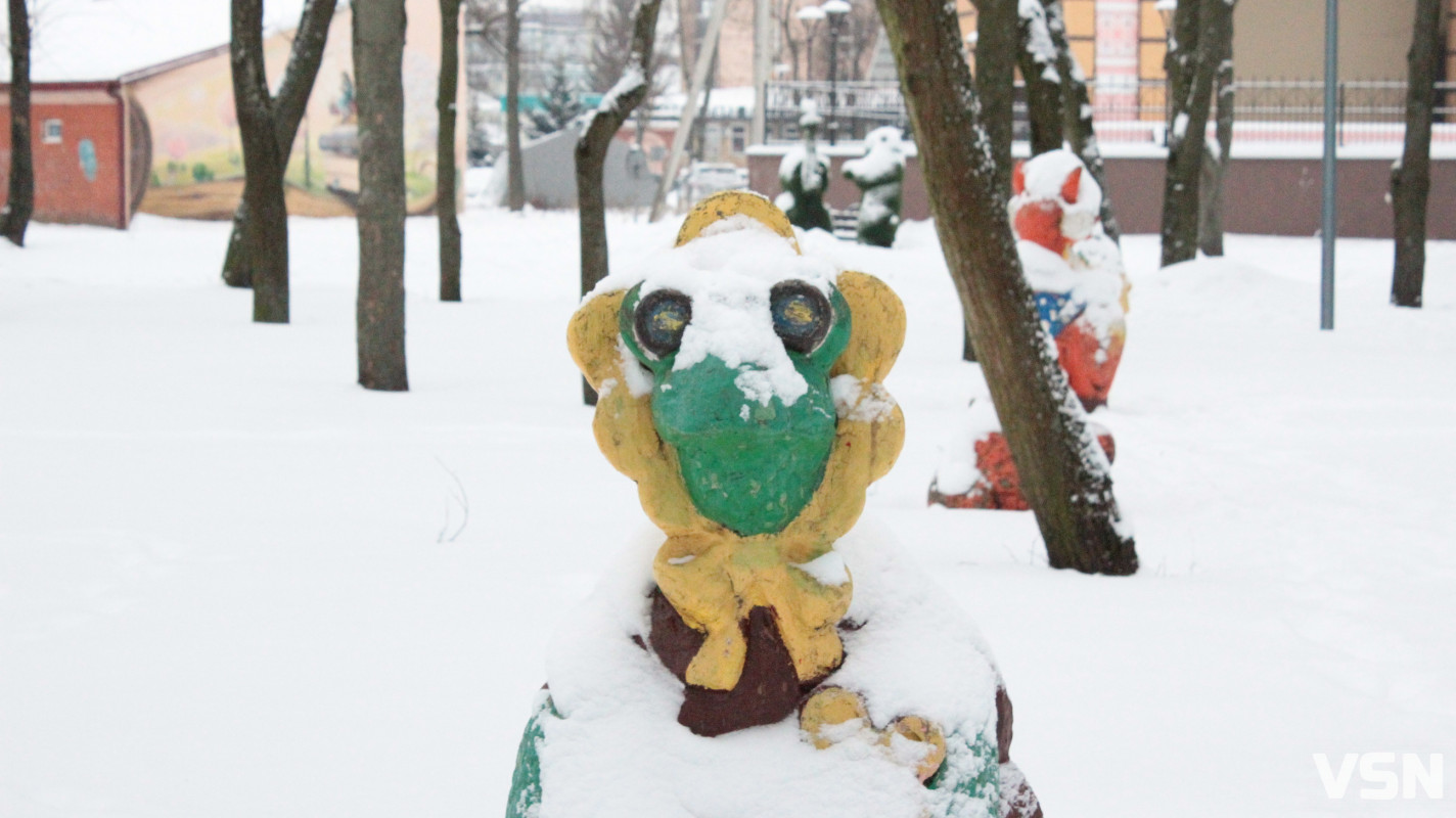 Ковель після снігопадів: фоторепортаж із засніженого міста