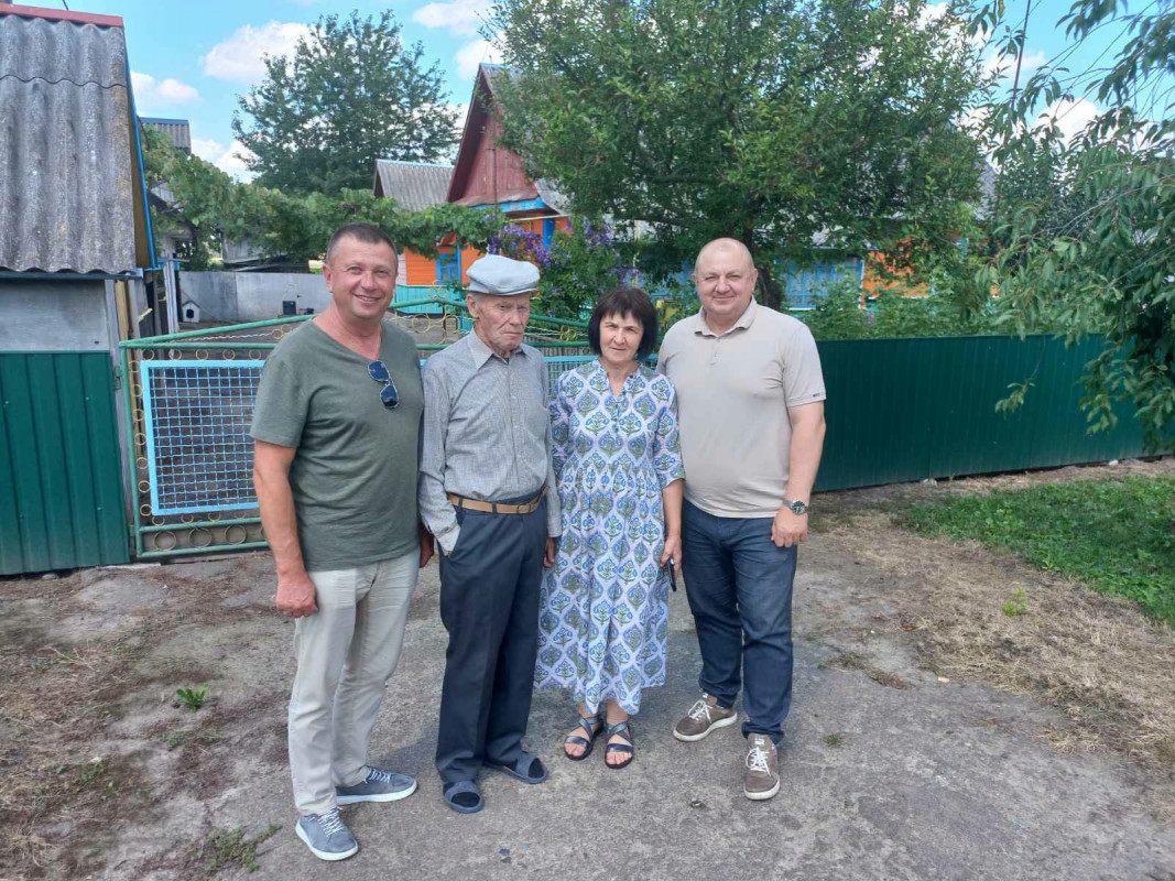 Найбільшою гордістю є родина — четверо онуків та п'ятеро правнуків: волинянин відзначив 90-річний ювілей