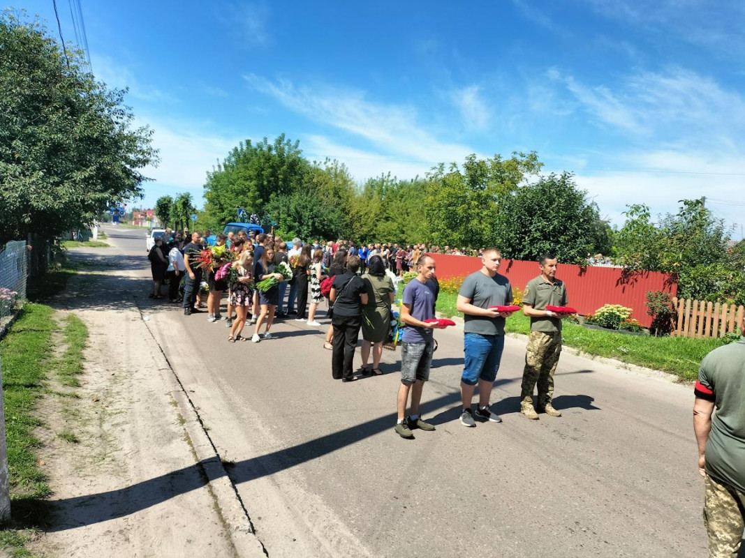 Помер у лікарні під час відпустки: на Волині попрощалися із Героєм Юрієм Куденчуком