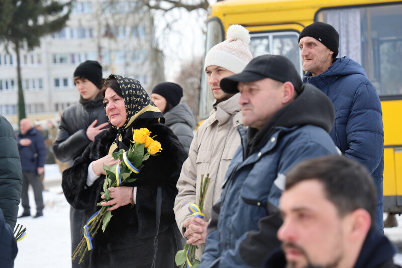 У Луцьку попрощалися із захисником Віктором Смоляром