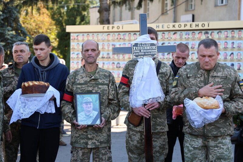 Загинув у бою на Курському напрямку: у Луцьку попрощались із 26-річним Героєм Іваном Герасимчуком