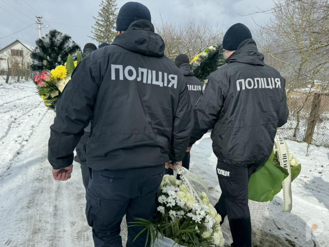 На Волині відбулась церемонія прощання із поліцейською, яка загинула внаслідок теракту у Львові