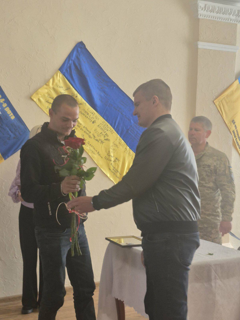 Ветеран із Волині отримав високу державну відзнаку за поранення