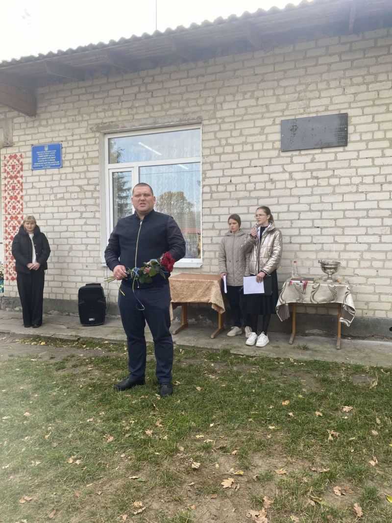 На Волині відкрили меморіальну дошку 22-річному захиснику Юрію Куцю