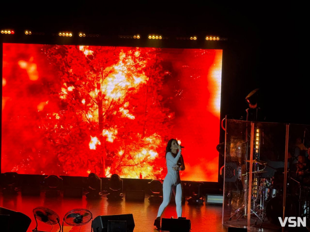 Анна Трінчер запалила Луцьк: тепло, жіноча енергія й пісні для душі