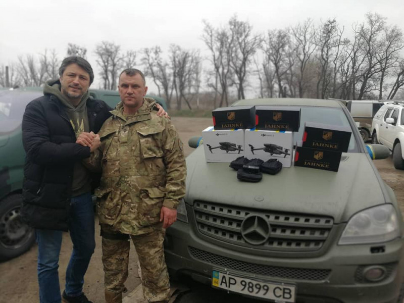 Фонд Сергія Притули передав обладнання Луцькому батальйону Волинської бригади тероборони