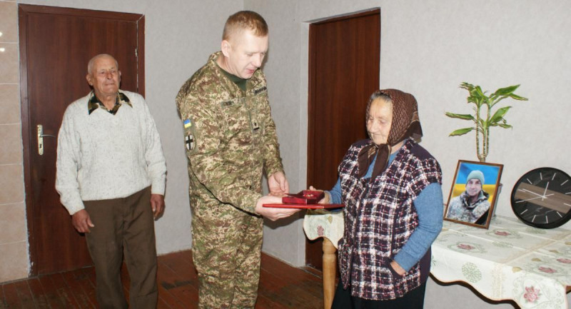 Нацгвардійця з Волині Миколу Міська, який загинув на Запоріжжі, нагородили орденом