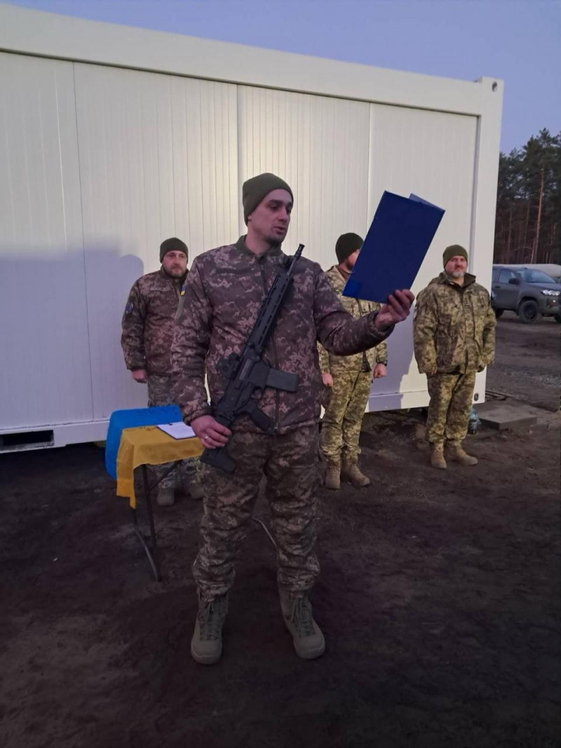 Український легіон у Польщі: добровольці склали присягу на вірність українському народові