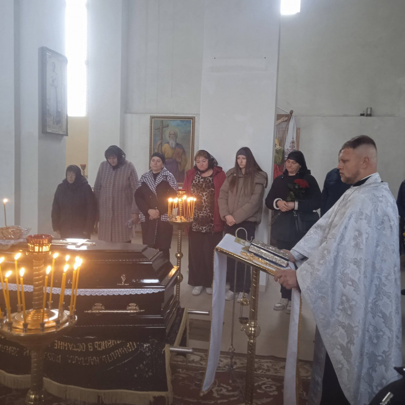 На Волині провели в останню дорогу захисника України Василя Довбая