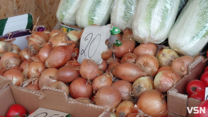 Скільки на ринку у Луцьку коштують овочі: огляд цін