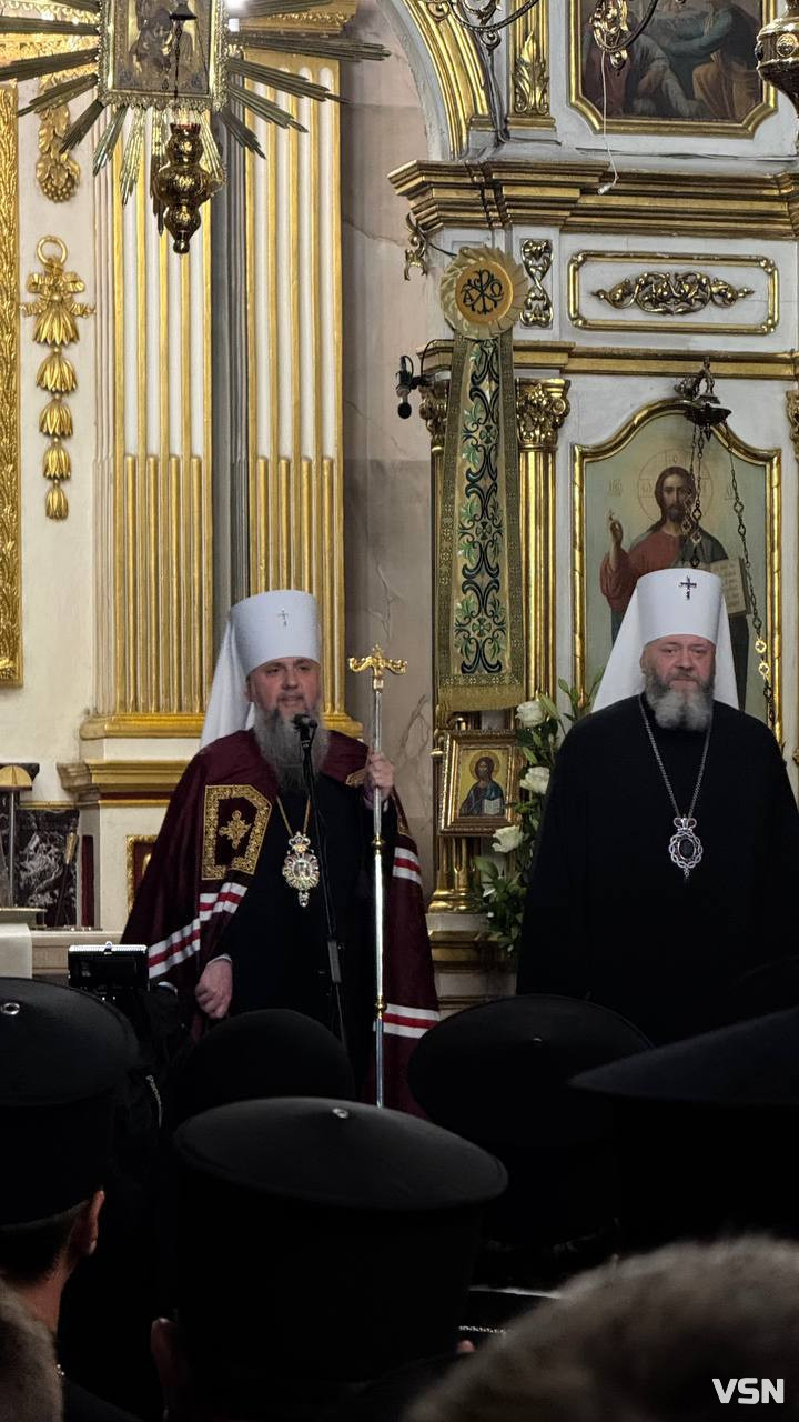 У Луцьку зустріли Предстоятеля ПЦУ Митрополита Епіфанія