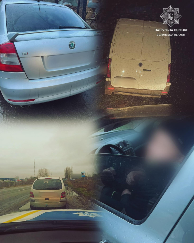 У Ковелі за вихідні затримали шістьох п’яних водіїв