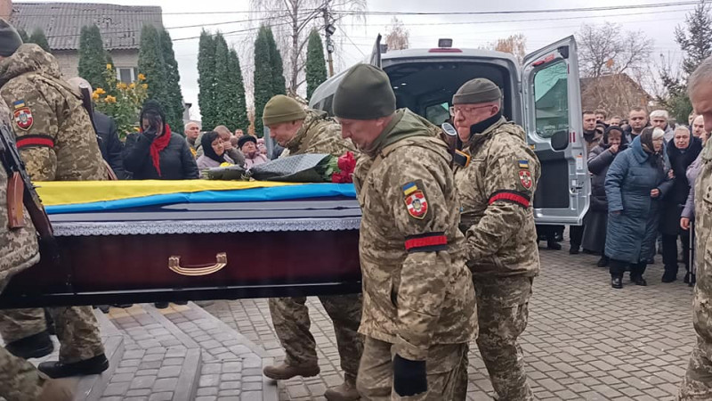 Героїчно загинув на Покровському напрямку: на Волині попрощались із захисником Вадимом Яцишином