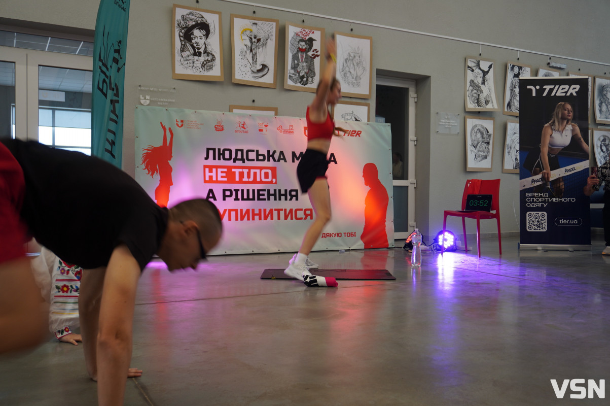 18-річна лучанка планує першою встановити жіночий рекорд України з бурпі