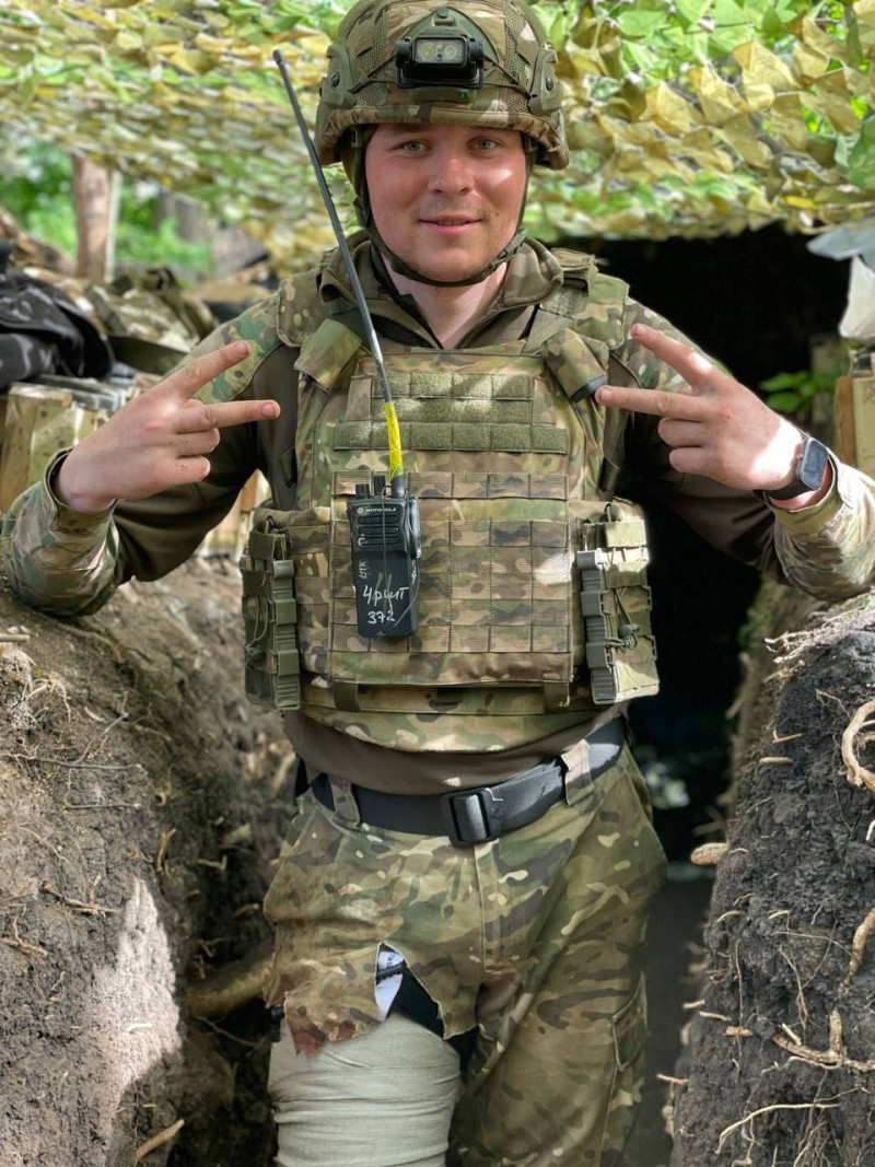 Після п’ятого поранення знову повернувся до побратимів: історія 24-річного воїна з Волині, який отримав «Золотий хрест»