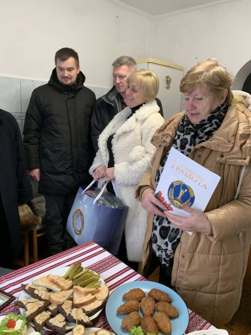 Найстарший житель району: довгожитель з Волині відзначив 104-річчя