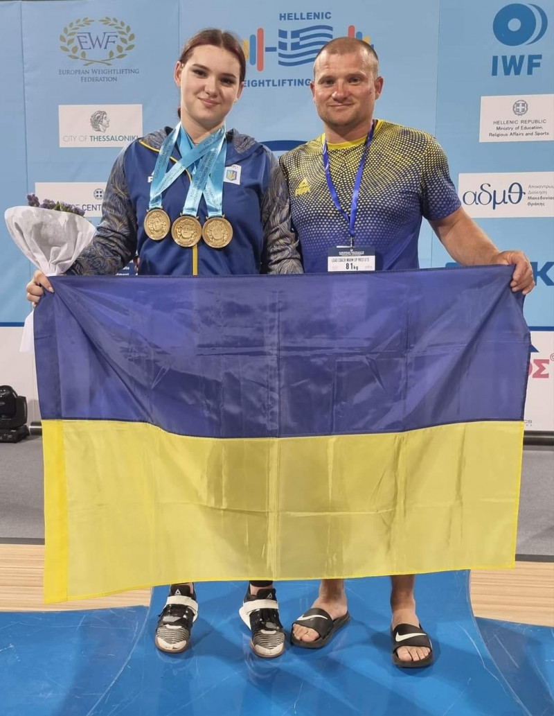 Важкоатлетка з Волині стала абсолютною чемпіонкою Європи