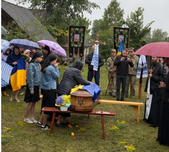 Віталія Щербачука, який тривалий час вважався зниклим безвісти, поховали на Волині