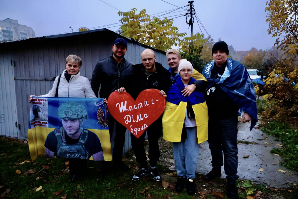 29 місяців у неволі: до Луцька повернувся звільнений з російського полону Дмитро Селютін