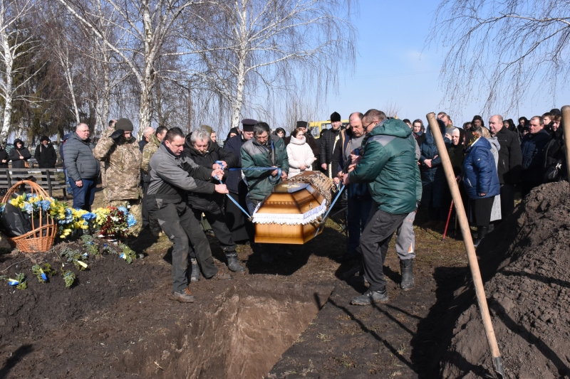 На Волині попрощалися із захисником Вадимом Гускою