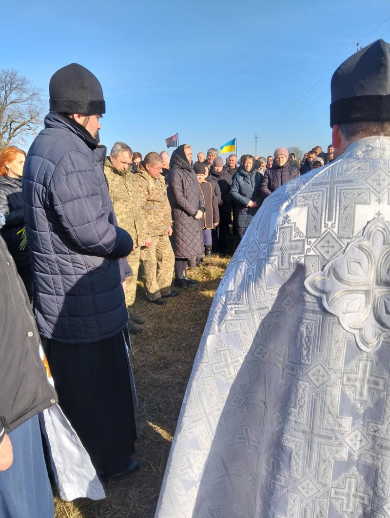 Останній бій прийняв на Харківщині: волиняни попрощались з полеглим Героєм Сергієм Єфімчуком