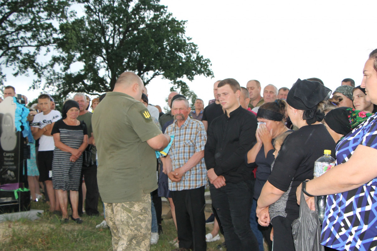 На Волині поховали Героя Ігоря Паламаря, який підірвався на ворожій міні