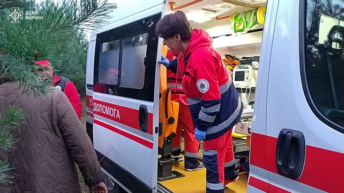 На Волині двоє людей заблукали у лісі