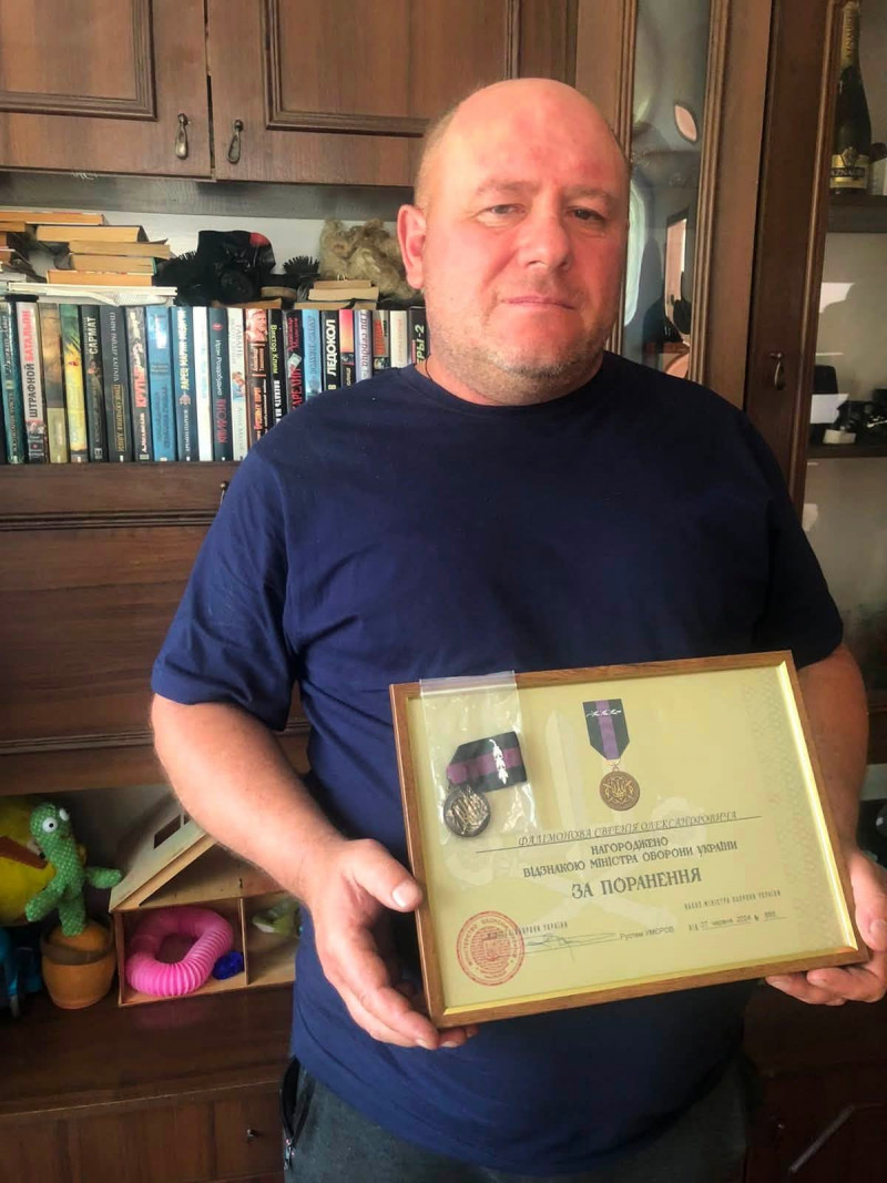 Воїна з Волині нагородили відзнакою «За поранення»