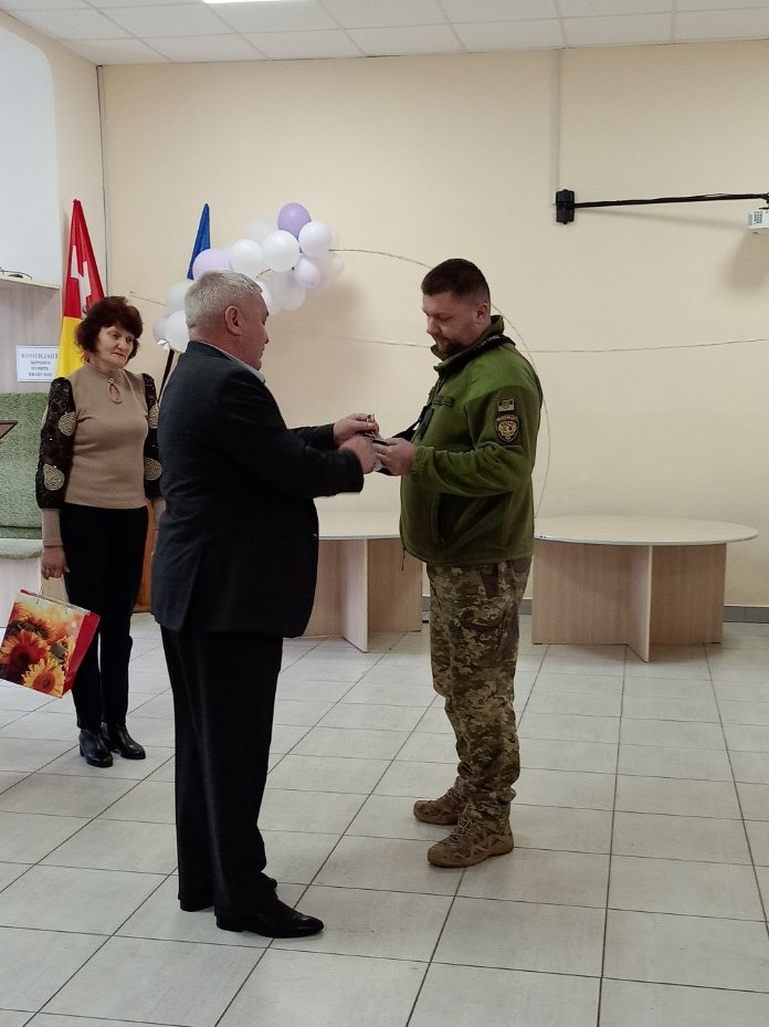 Захисник з Волині отримав відзнаку за оборону України