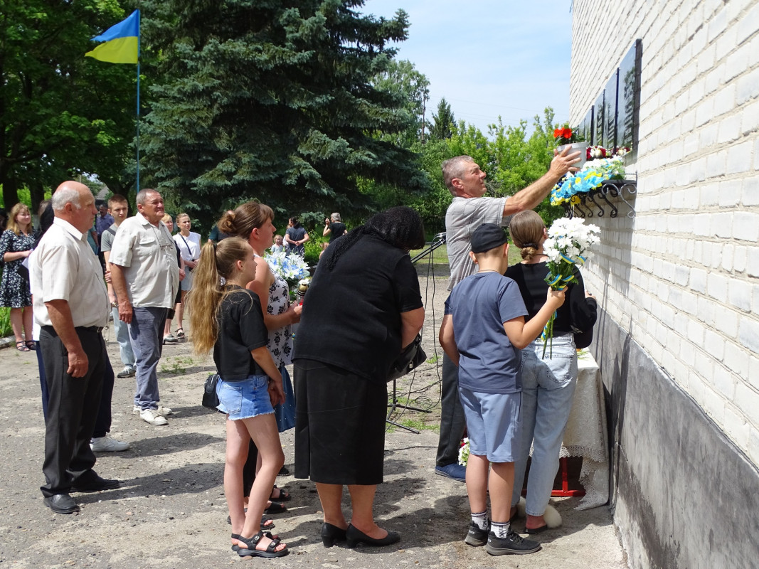 На Волині відкрили пам’ятні дошки трьом загиблим Героям ЗСУ