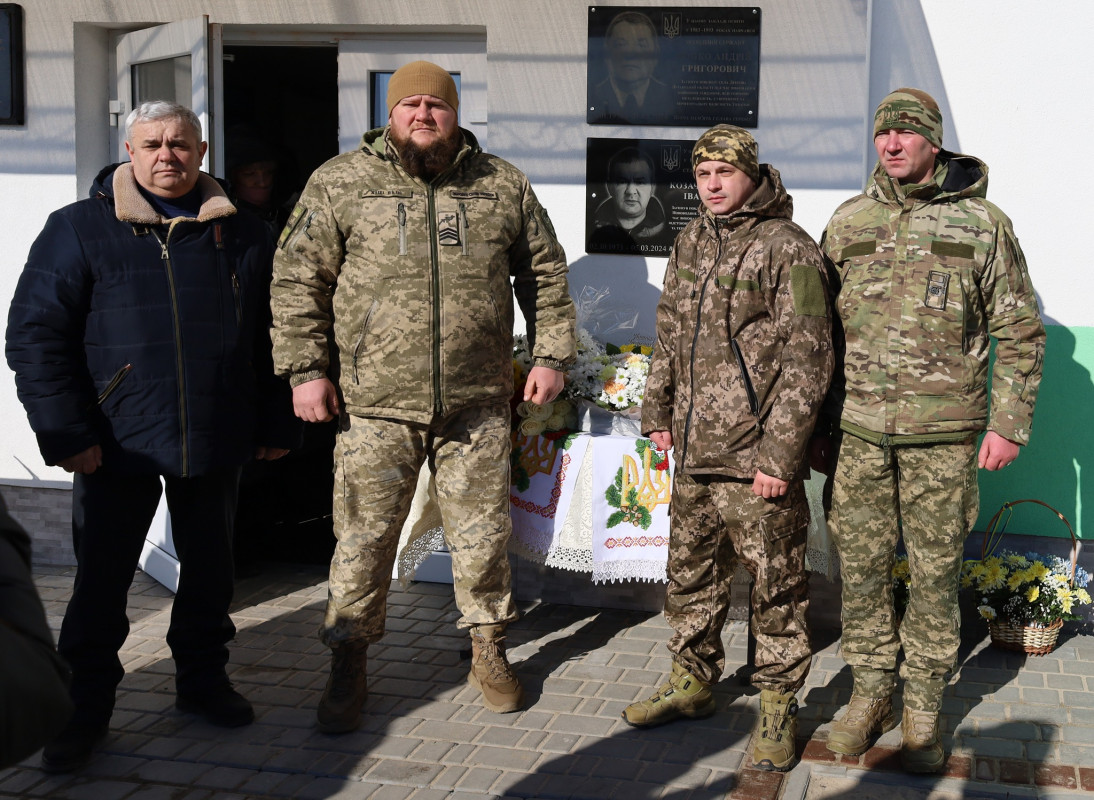 Віддали життя за Україну: на Волині відкрили меморіальні дошки на честь полеглих воїнів