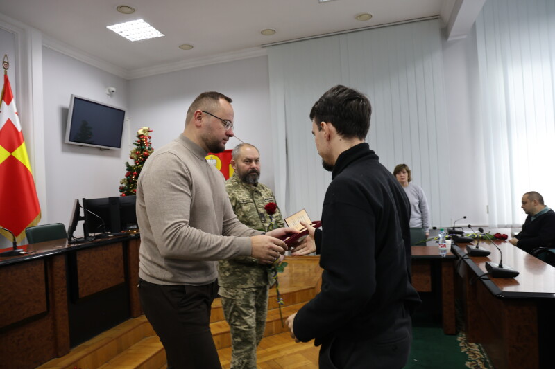 У Луцьку рідним полеглих Героїв вручили посмертні нагороди